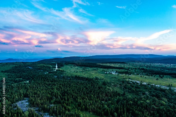Obraz Dolly Sods at sunset