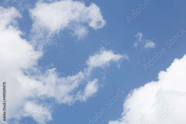 Obraz Sky blue background. Sky cloud clear.