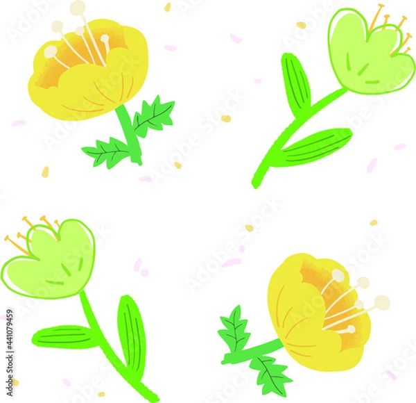 Obraz 꽃 패턴 이미지