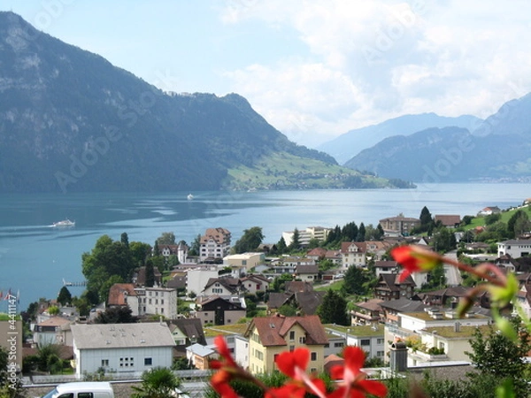 Obraz weegis@lake lucerne