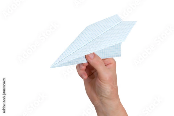 Obraz Children's fun with origami.