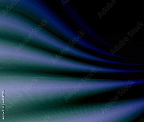 Fototapeta Modern stylish pattern texture. Repeating geometric pattern tiles with volume zigzag. Waves wallpaper pattern, web page background, surface textures. Spectrum waves background