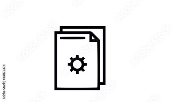 Obraz Data Analytics, Aggregation, Cloud Computing, Artificial Intelligence icon vector design 