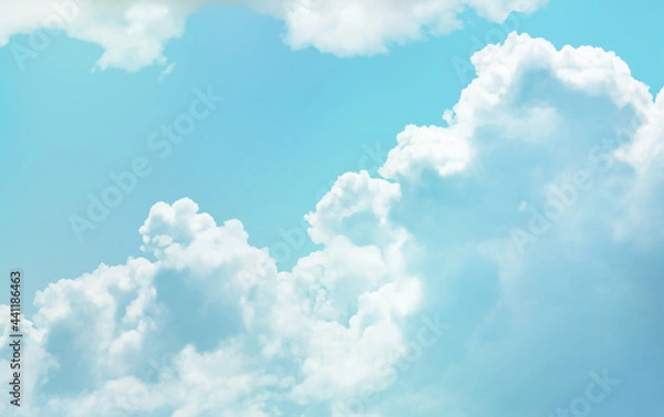 Obraz 入道雲　夏の空