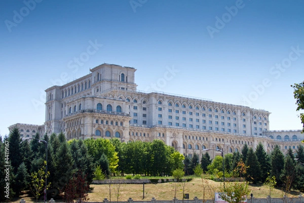 Obraz historical monuments in Bucharest