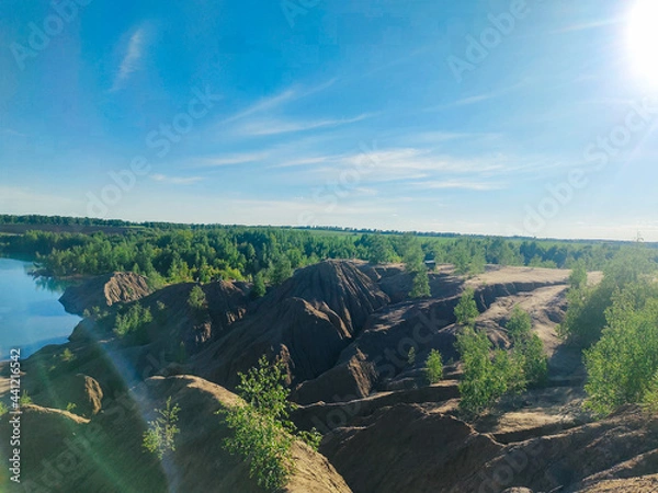 Obraz lake and mountains
