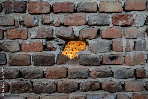 Obraz old brick wall