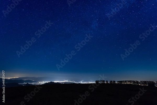 Obraz starry night sky