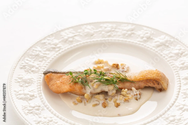 Obraz grilled salmon steak