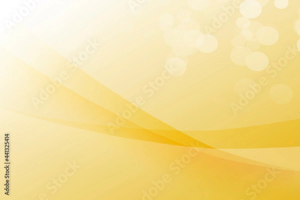 Obraz Yellow bokeh beautiful blur background