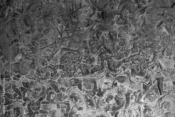 Obraz Angkor Wat Mural