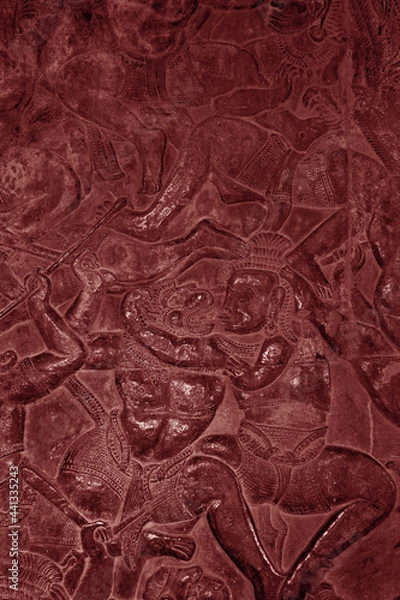 Obraz Angkor Wat Mural