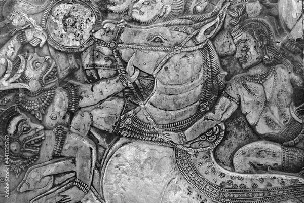 Obraz Angkor Wat Mural