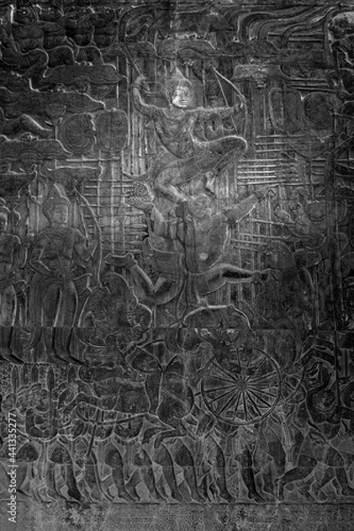 Obraz Angkor Wat Mural