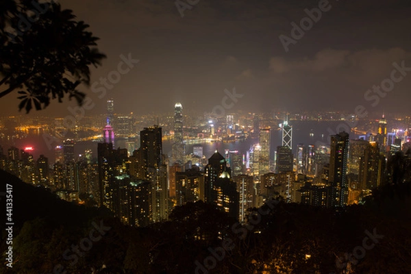 Obraz Hong Kong Night View