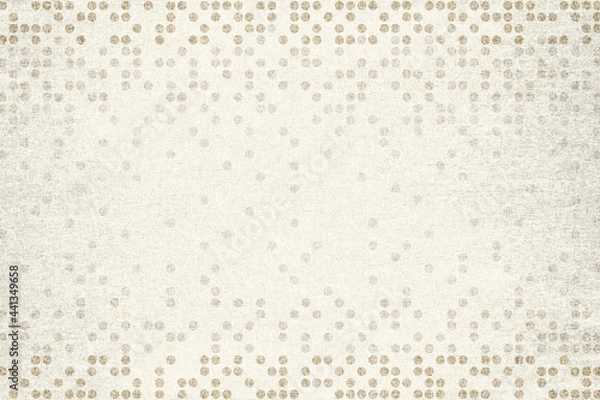 Obraz 不規則な円模様の和紙イメージテクスチャ
