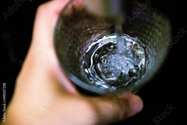 Fototapeta グラスとお水