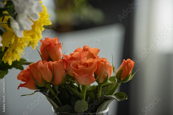 Fototapeta bouquet of roses