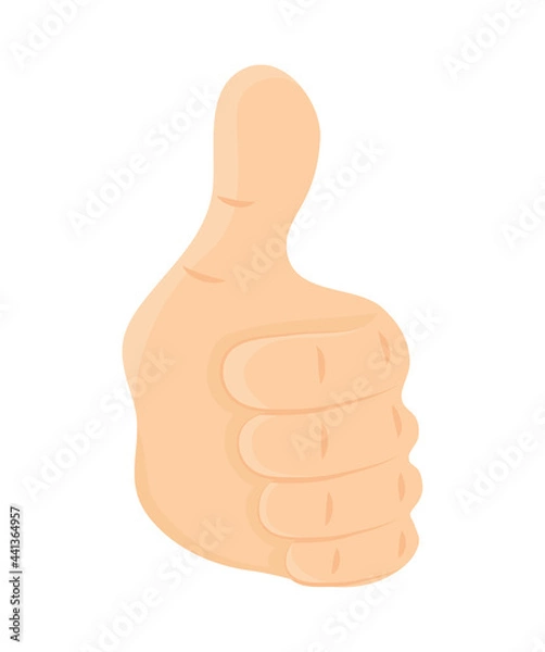 Fototapeta beautiful left hand