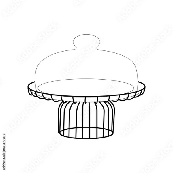 Fototapeta Clifford Cake Case use for kitchen