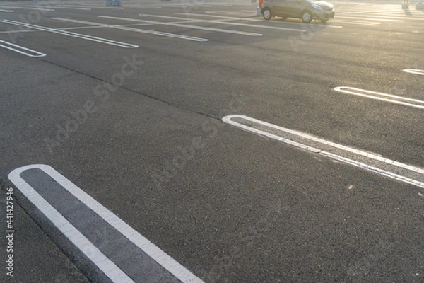 Fototapeta 駐車スペース