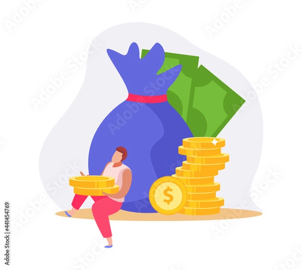 Obraz Money Flat Icon