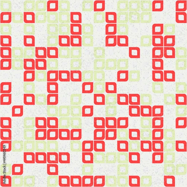 Obraz Abstract Geometric Pattern generative computational art illustration