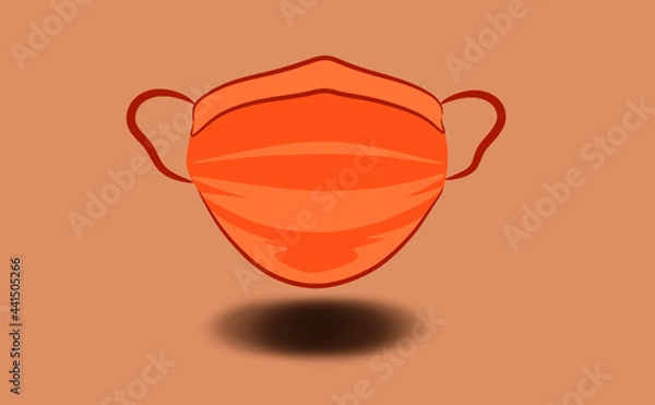 Fototapeta covid face mask protection