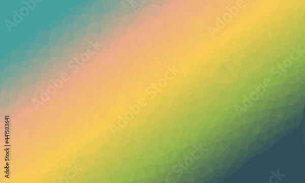 Fototapeta vibrant abstract geometric background with poly pattern