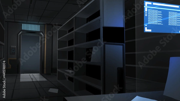 Fototapeta Sci-Fi  資料室