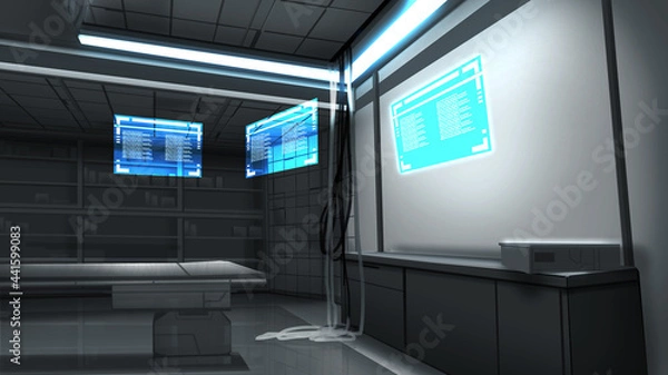 Obraz Sci-Fi  手術室