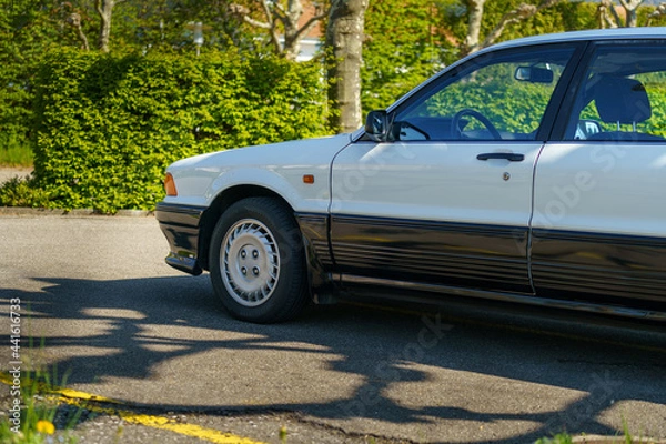 Obraz Sideshot von einem Auto