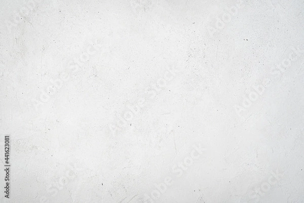 Fototapeta Grey textured concrete background with scratches and drops.