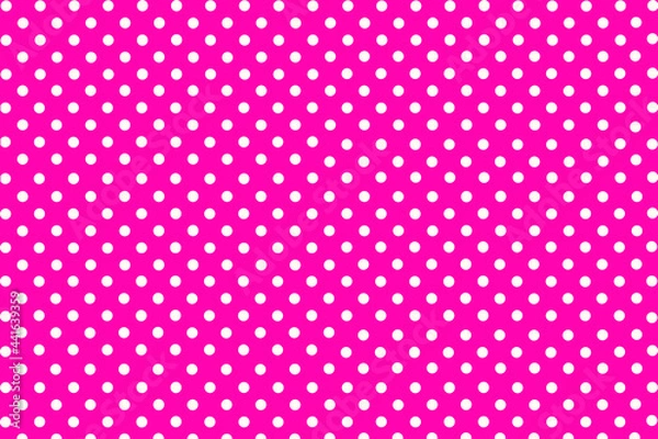 Fototapeta polka dots background, dots background, background with dots, polka dots seamless pattern, polka dots pattern, seamless pattern with dots, pink  background with dots