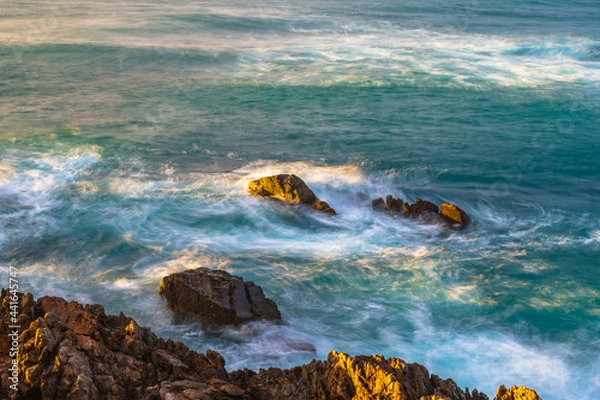 Obraz A cloud covered winters morning at Tuross Head