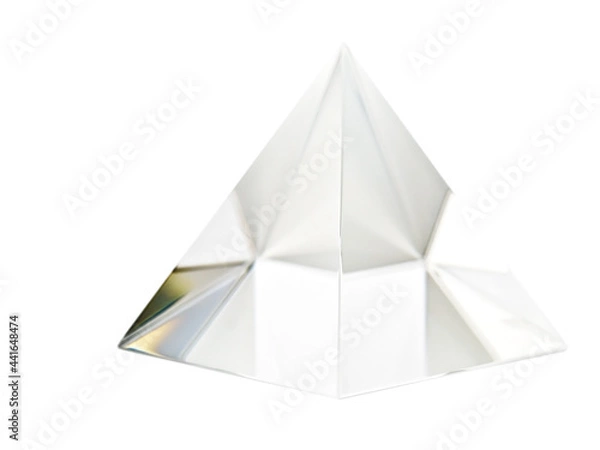 Obraz Clear glass pyramid