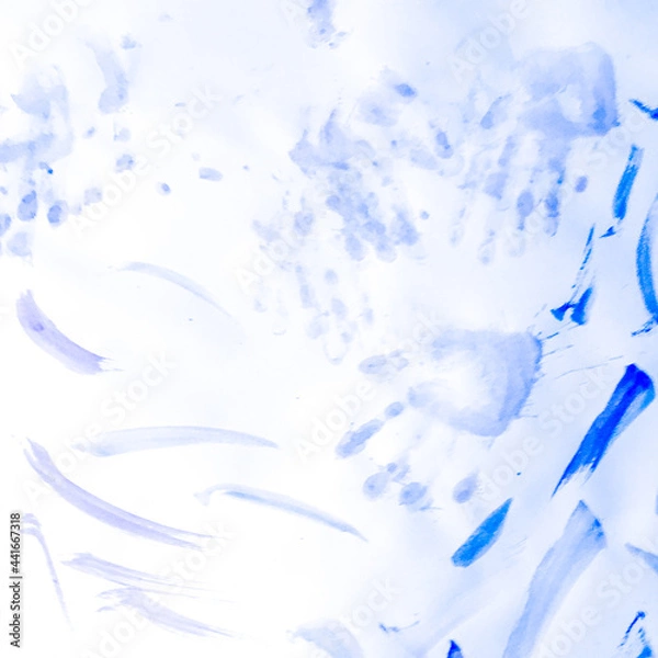 Obraz Brush Stroke Template. Water Stain Splash