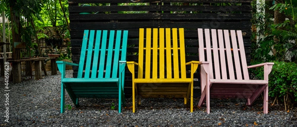 Obraz bench in the park