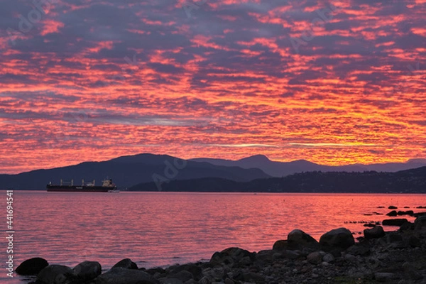 Obraz sunset at the beach