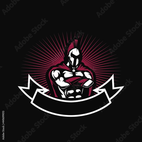 Obraz Vector Spartan Mascot