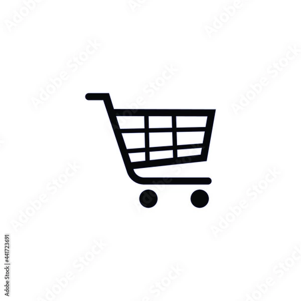 Fototapeta cart icon design template vector