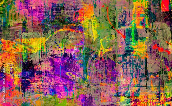 Obraz abstract watercolor background color art