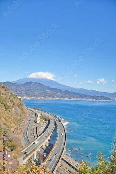 Obraz さった峠の富士山