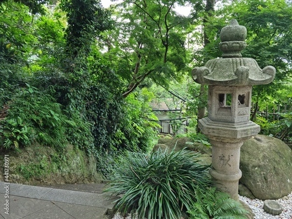 Obraz japanese stone lantern