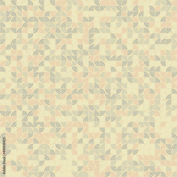 Fototapeta Abstract Geometric Pattern generative computational art illustration