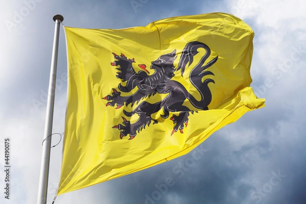 Fototapeta Flag of Flanders