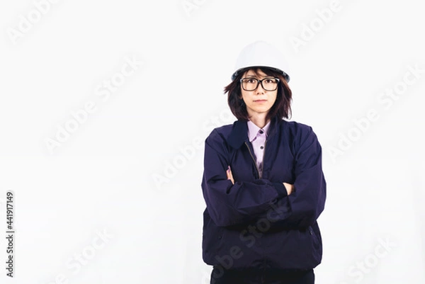 Obraz エンジニアの女性