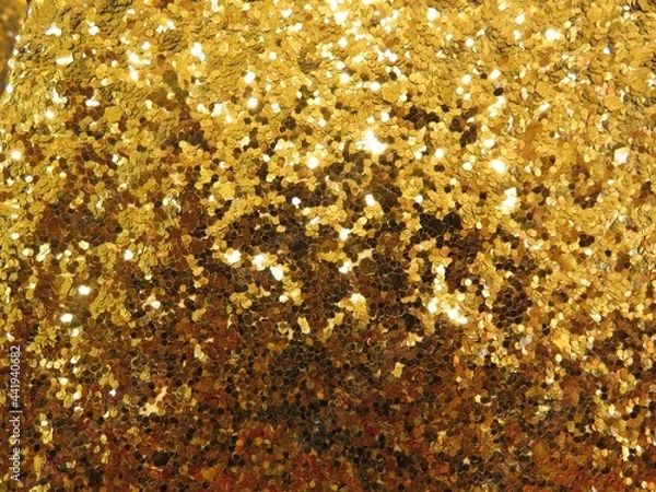 Obraz Gold Glitter Hintergrund glänzend