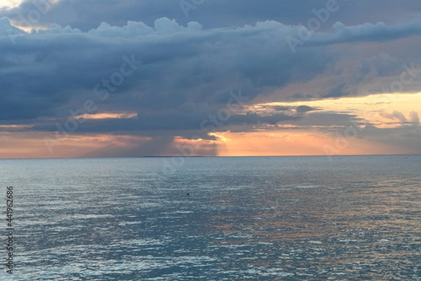 Obraz sunset over the sea