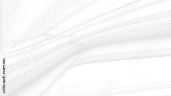 Fototapeta soft light and shadow fabric abstract smooth curve shape decorative modern fashion white and gray background